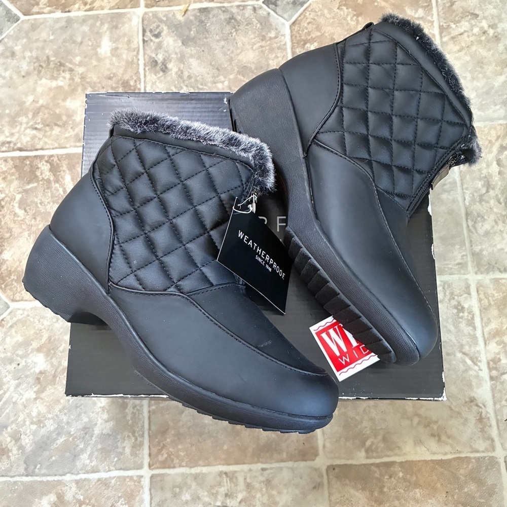 Weatherproof Fur Lining Boots